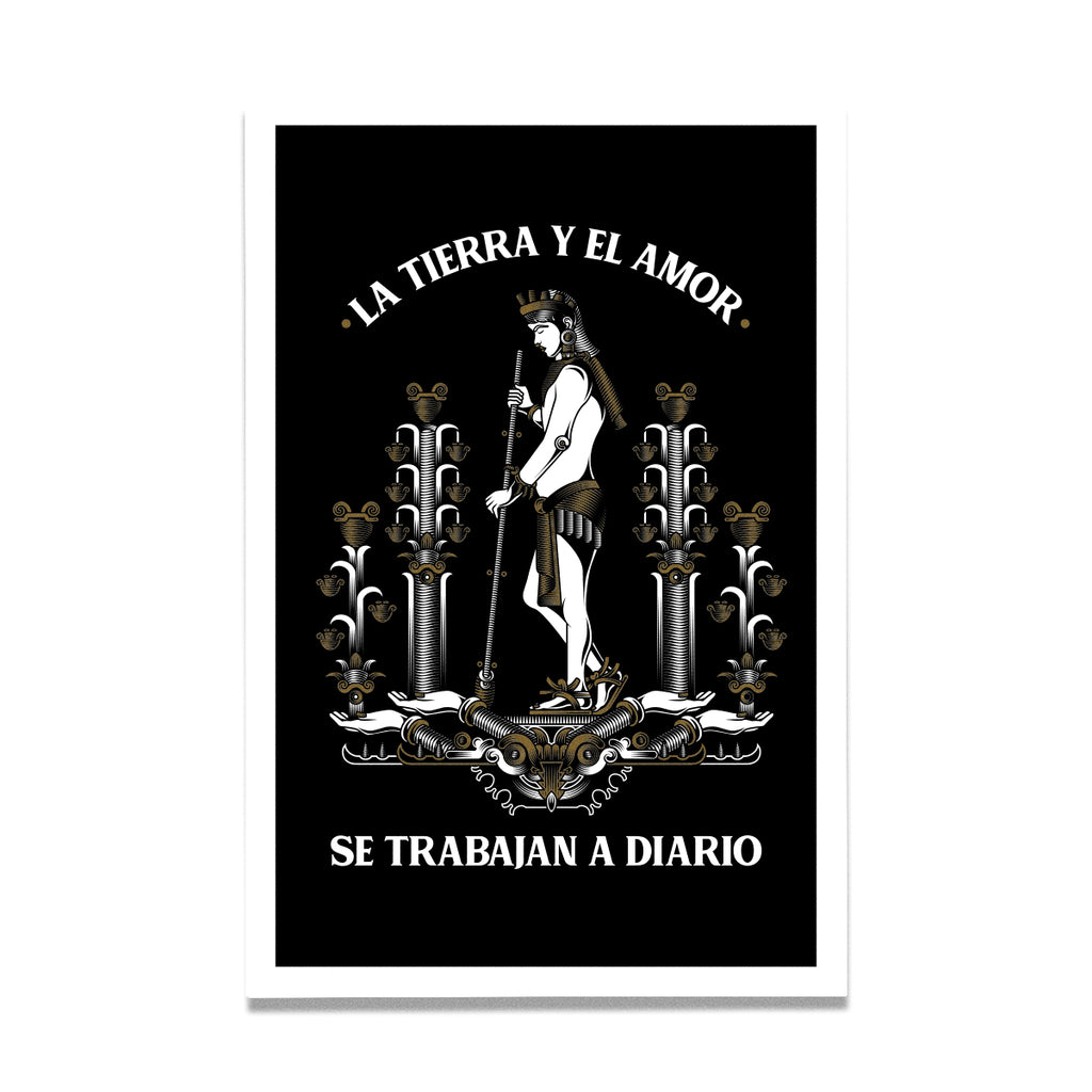 Print "Tierra y Amor"