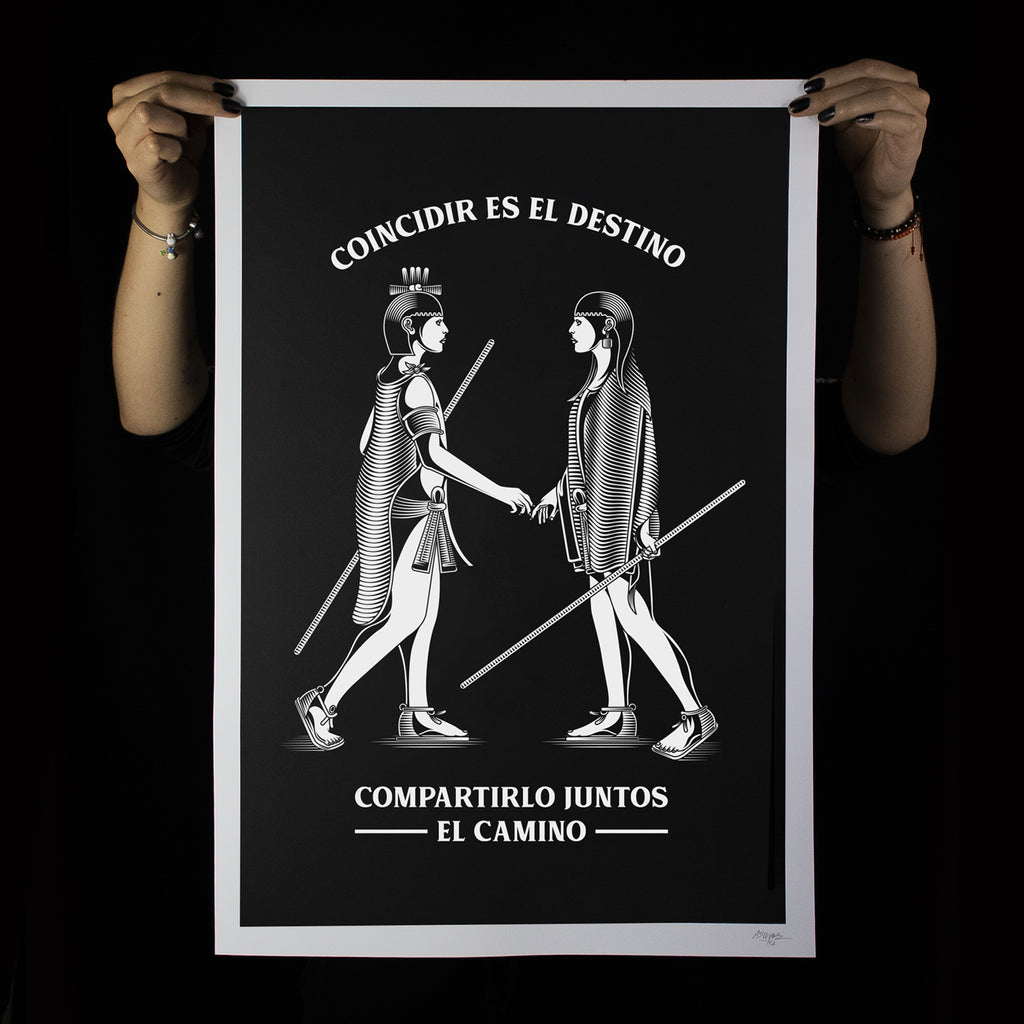 Print "Coincidir Es El Destino"